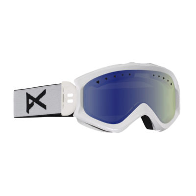 Women's Anon Goggles - Anon Majestic Goggles. White - Blue Lagoon